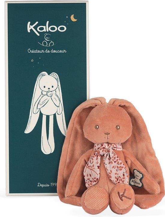 Kaloo Lapinoo Konijn Knuffel - Terracotta - 35cm - Medium - Geschenkdoos
