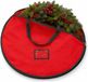 Feeric Christmas Sac de rangement pour couronne de Noël - rouge - pour couronnes jusqu'à 61 cm - fermeture éclair