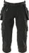 Mascot Pantalon 3/4 avec poches à clous 17049-311 - Noir - C66