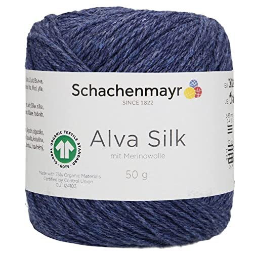 Schachenmayr Alva Silk ca. 230 m 00050 indigo 50 g