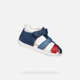 GEOX Sandalen Macchia Peuter - Avio/Wit - Maat 22