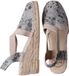 Toni Pons TRITON | Espadrilles compensées véganes brillantes pour femmes - NIGHT, taille 38