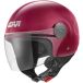 Givi 10.7 Mini-J Solid, casque ouvert, couleur: Rouge Foncé, taille: S (56)