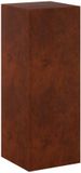 vidaXL Plantenstandaard Roestkleurig 30 x 30 x 80 cm Weervast Staal