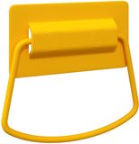 vidaXL Kast Handvatten 12 st Mosterdgeel 85 x 45 mm Metaal