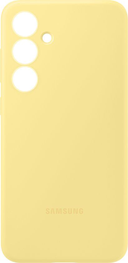 Samsung Silicone Case for Samsung Galaxy S24 FE - Yellow