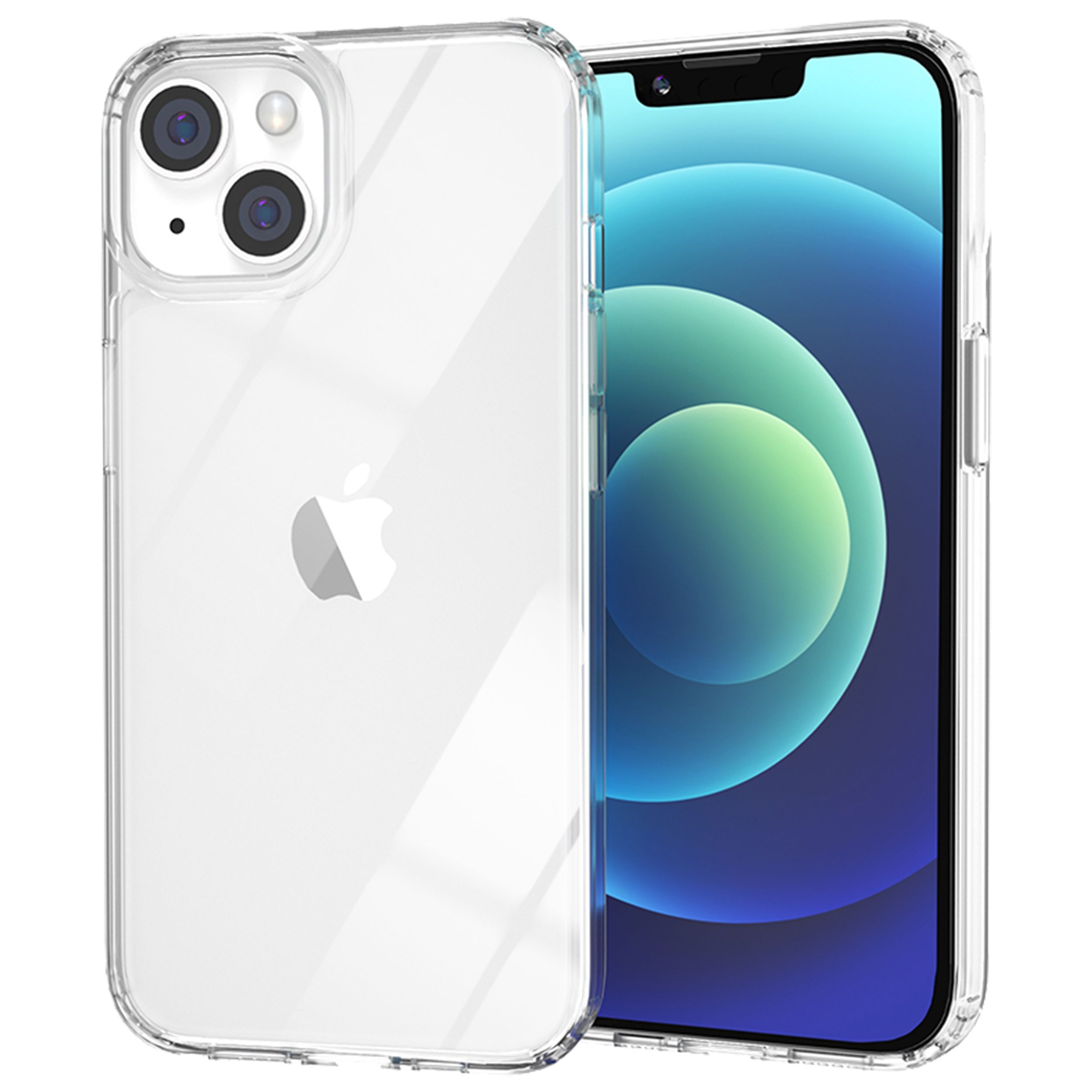 Accezz Xtreme Impact iPhone 13 Case - Transparent - Shockproof - 2m Drop Protection