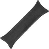 vidaXL - Housse de coussin - BOIS - Gris foncé - 40 x 145 cm - Bouclé