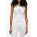 Tommy Hilfiger Th X Cf1 Logo Débardeur Blanc Taille : S