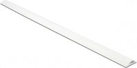 Delock Kunststof kabelgoot half-rond met zelfklevende plakstrip - 100 x 3 cm / wit