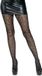 Leg Avenue Panty résille zèbre - Noir