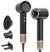 Merkloos Ionische haardroger - Professioneel - 160.000 rpm - Diffuser - Zwart