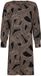 Pastunette Premium - Nachthemd - Balance - Viscose - Zwart/Beige - Maat 36