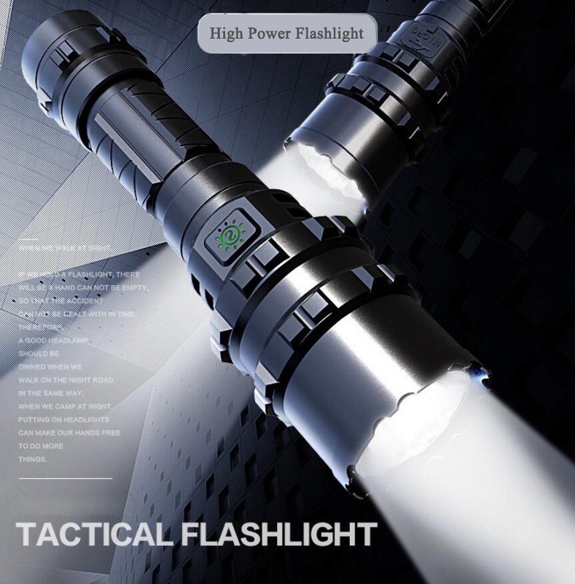 Current Components HP1 XM-L2 Military Flashlight - Aluminium - 2022