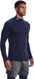 Under Armour CG Armour Fitted Mock-Midnight Navy / / White