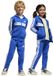 Adidas Seasonal Essentials Tiberio 3 Stripes Fleece Trainingspak Blauw 5-6 Years Kinderen