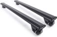 Farad Dakdragers geschikt voor Peugeot 307 SW 2002 t/m 2008 open dakrailing - Aluminium - Hoog laadvermogen 100kg - Wingbar Zwart