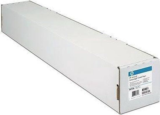 HP C6035A Bright White Inkjet Paper roll 610 mm (24 inch) x 45,7 m (90 grams)