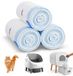 TrevoPet Sacs pour chat – 60 Sacs poubelle étanches – Convient aux modèles Air & Neo – 3 rouleaux – Sacs poubelle solides pour litière autonettoyante