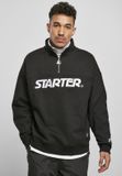 Starter Black Label Heavy Color Block Troyer Sweater/trui Zwart M