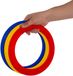 Softee Set 3 Anneaux Jonglerie 24cm Multicolore