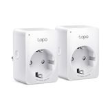 TP-Link Tapo P110 Prise intelligente - 2-pack - WiFi - Surveillance de l'énergie - Blanc