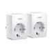 TP-Link Tapo P110 Prise intelligente - 2-pack - WiFi - Surveillance de l'énergie - Blanc