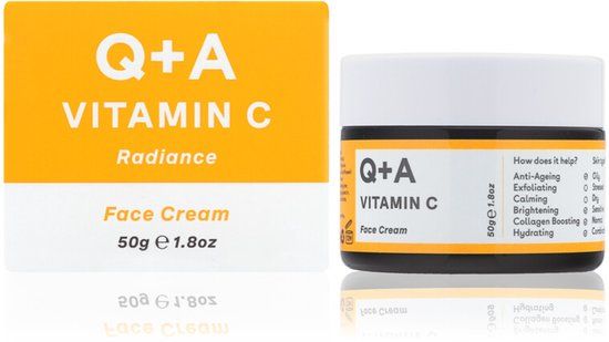 Q+A Vitamin C Radiance Face Cream - 50 gr