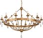 Elstead Lighting Kroonluchter 12x E14 Max 60W Dimbaar Gold Patina