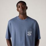 Levi's LSE Half Sleeve Gr Pckt T Levis Flavor T-shirt Blauw Heren Maat M