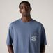 Levi's LSE Half Sleeve Gr Pckt T Levis Flavor T-shirt Blauw Heren Maat M