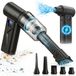 ProTrue Air duster 110.000 RPM - met Handstofzuiger - Auto Stofzuiger - Kruimeldief Snoerloos - Turbo Fan - Perslucht computer - Luchtblazer op accu
