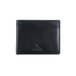 LLOYD Portefeuille unisexe noir en cuir lisse
