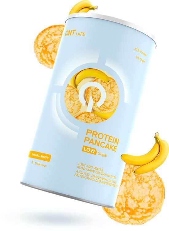 QNT Protein Pancake Powder Banaan 500 gram