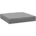 Coussin de palette gris 60x60x9,5 cm tissu Oxford