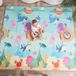 Babykruipmat, opvouwbaar, dik, omkeerbaar, 150 x 180 x 1 cm, speelvloer voor kinderen en baby's, XXL vloermat van schuim, motoriekmat bevordert de sensorische ontwikkeling, cadeau voor geboorte van