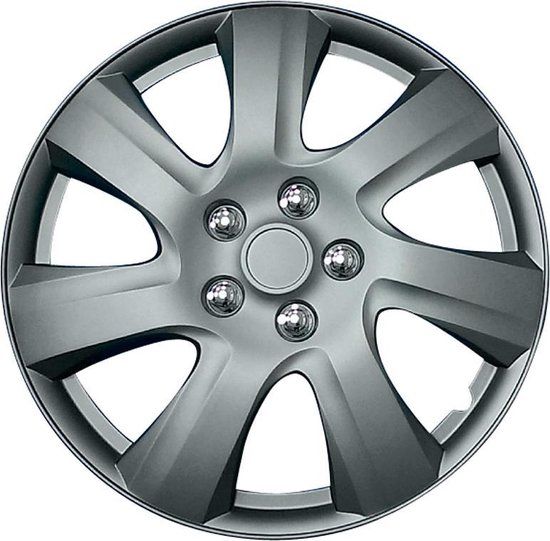 Autostyle Wieldoppen 17 inch Carolina Gunmetal