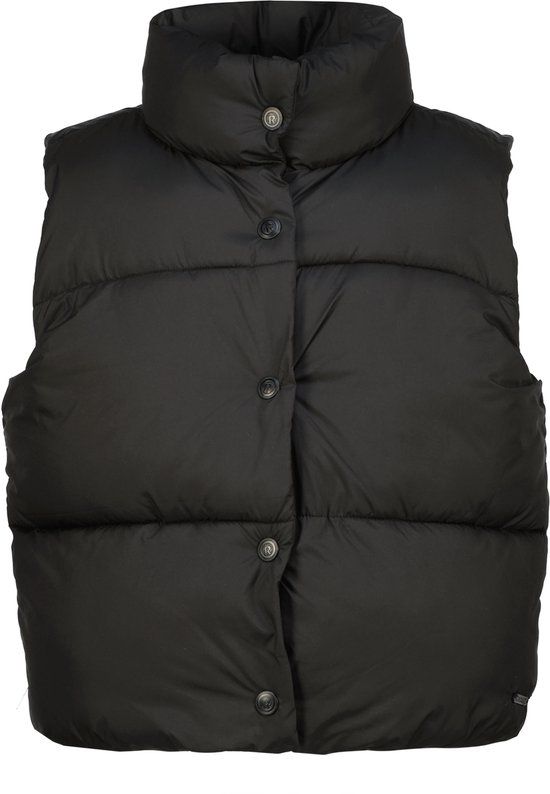 Raizzed Meisjes Bodywarmer Zwart - Maat 176