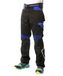 Goodyear kleding werkbroek zwart/blauw