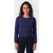 Moschino Veste en maille bleue