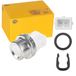 HELLA 6PT 009 107-601 Temperatuursensor
