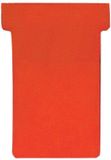 Franken T-kaarten maat 2, 48 x 84 mm, oranje