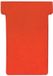 Franken T-kaarten maat 2, 48 x 84 mm, oranje