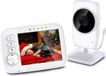 Merkloos / Sans marque BeltAvenue Holding B.V. Babyfoon met Camera - 3.2 Inch Beeldscherm - Full HD Camera - 360° Rotatie - 2-weg Audio - Nachtzicht