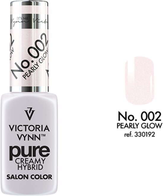 VICTORIA VYNNâ„¢ Gel Nagellak - Gel Polish - Pure Creamy Hybrid - 8 ml - Pearly Glow - 002 - Rose