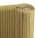 Ribelli PVC Privacy scherm - Balkon windscherm - Privacy hek panelen, kleur:bamboe, artikelen:PVC-privacymatrix, dimensie:100 x 500 cm