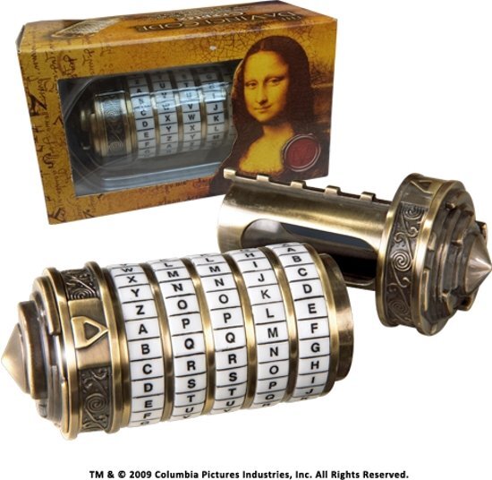 Noble Collection The Da Vinci Code Mini Cryptex