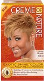 Creme Of Nature Argan Color Permanente Kleur Crème 10.0 Honingblond
