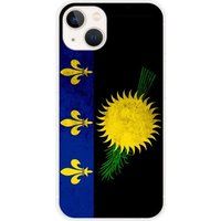 Apple iPhone 13 Drapeau guadeloupe bedrukt siliconen hoesje