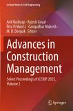 Advances Springer Nature Lecture Notes in Civil Engineering 601- Advances in Construction Management Paperback